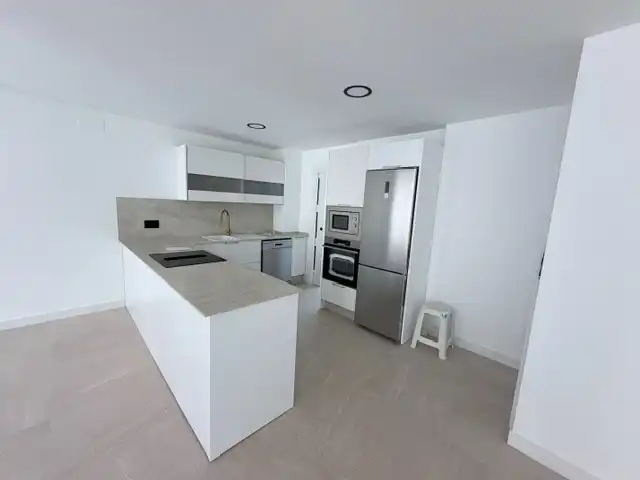 Kitchen of Flat for rent in Huelva  with Terrace, Oven and Washing machine
