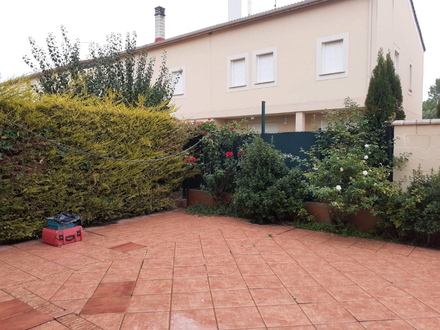 Garden of Single-family semi-detached for sale in Cavia  with Heating, Private garden and Parquet flooring