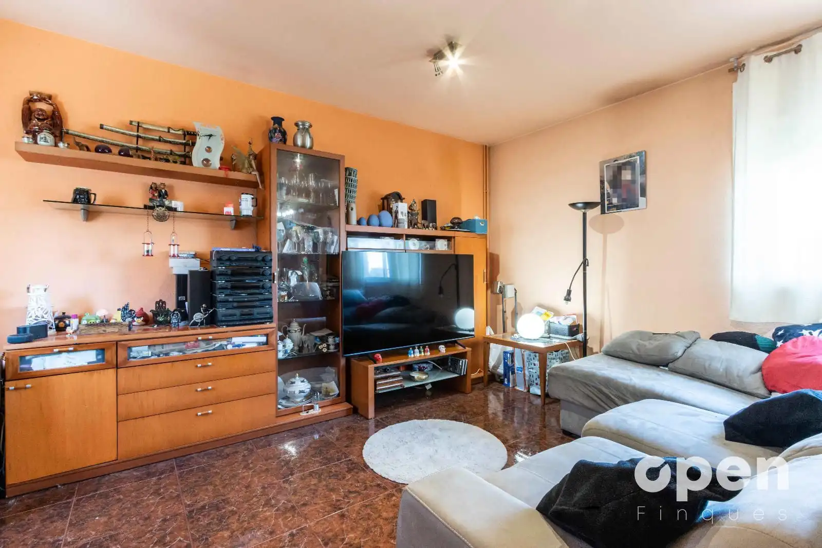 Sala d'estar de Casa adosada en venda en Terrassa amb Aire condicionat, Calefacció i Terrassa