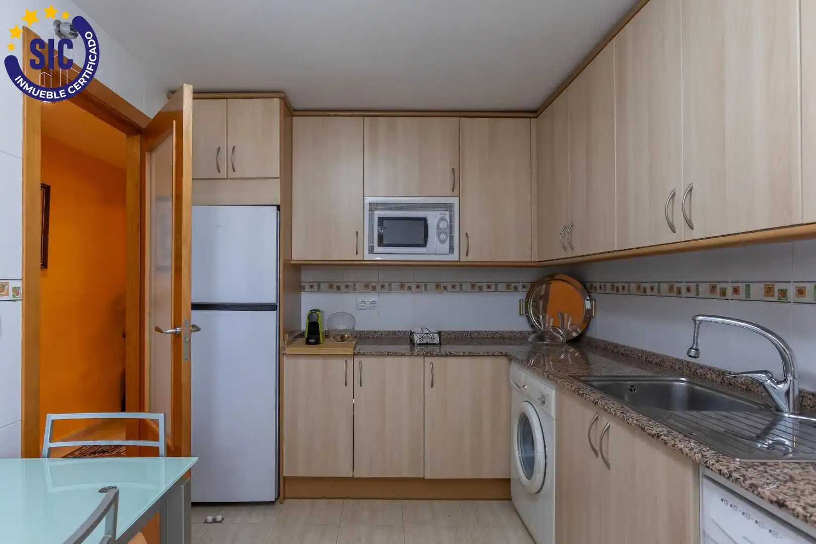Cuina de Àtic en venda en Oropesa del Mar / Orpesa amb Aire condicionat, Terrassa i Moblat