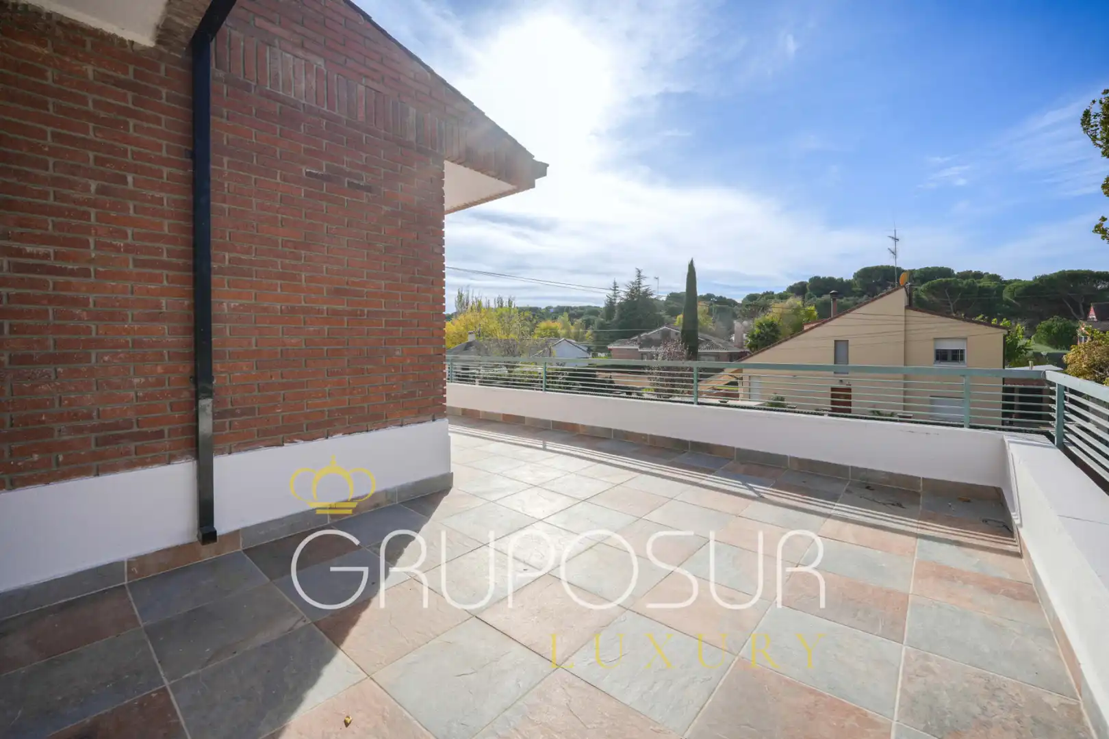 Terrassa de Casa o xalet en venda en Valladolid amb Calefacció, Jardí privat i Terrassa