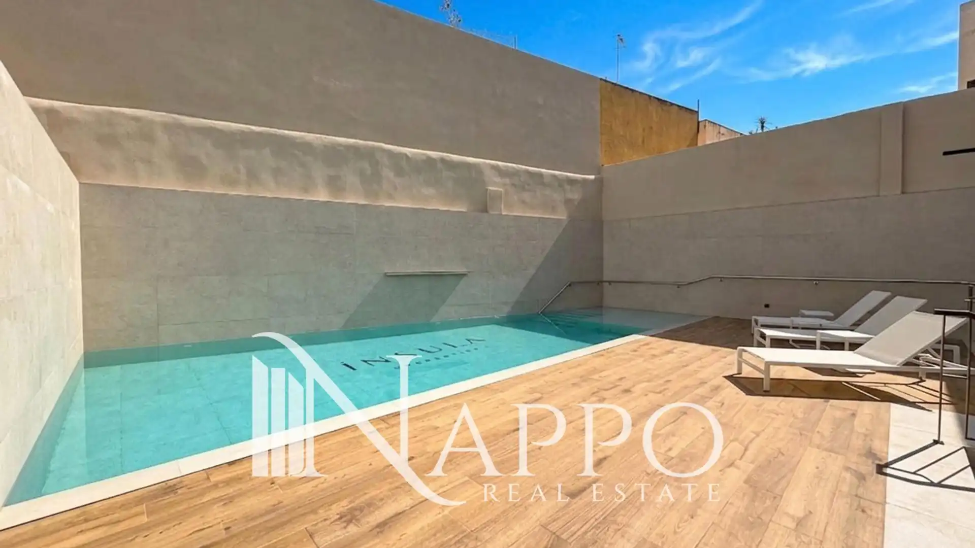 Piscina de Piso de alquiler en  Palma de Mallorca con Aire acondicionado, Terraza y Piscina
