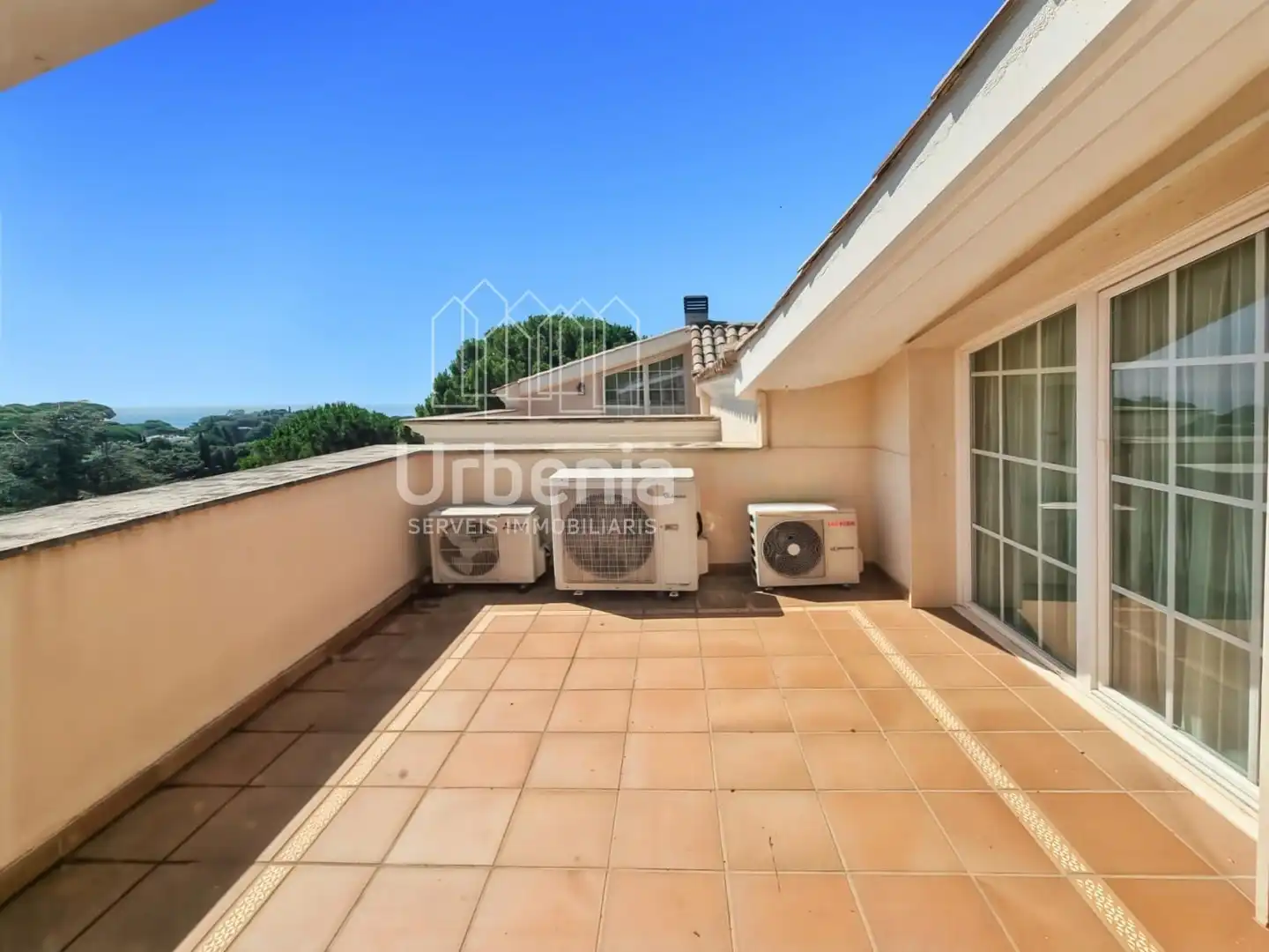 Terrace of Houses for sale in Sant Andreu de Llavaneres  with Air Conditioner, Heating and Swimming Pool