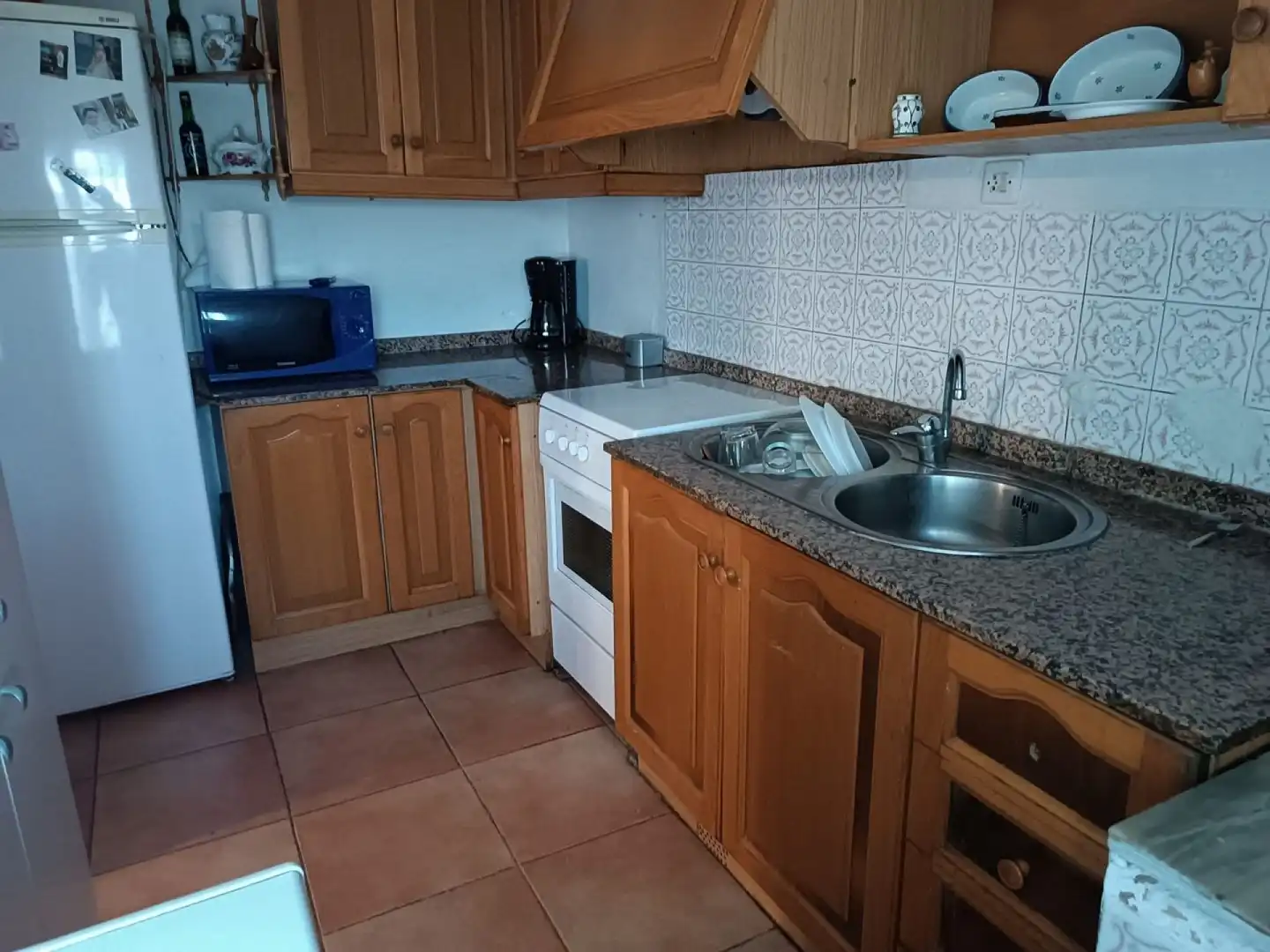 Cuina de Casa o xalet en venda en Yecla amb Aire condicionat, Jardí privat i Terrassa