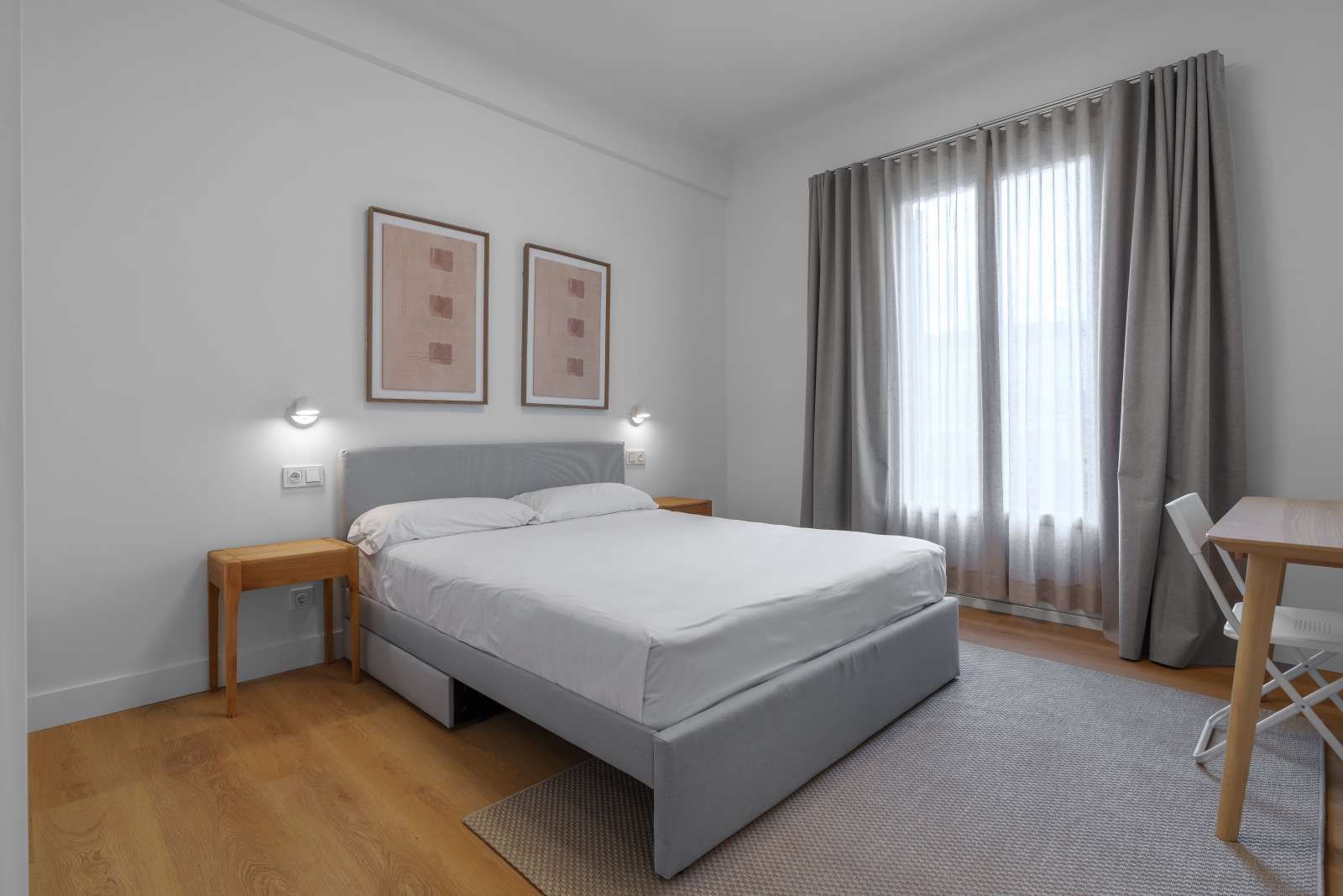 Bedroom of Flat for share in Donostia - San Sebastián   with Air Conditioner, Heating and Terrace