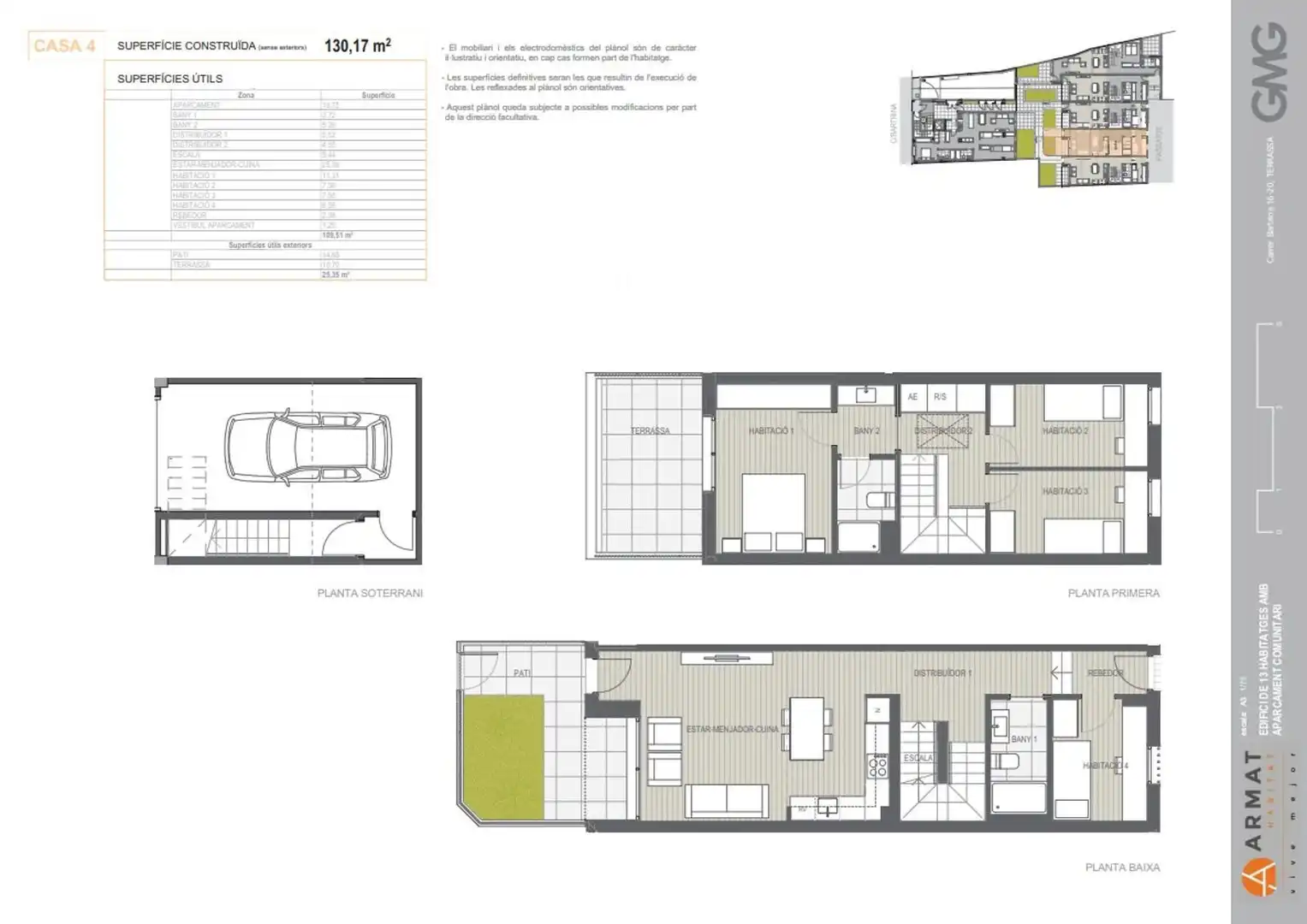 Casa o chalet en venta en Terrassa con Aire acondicionado, Calefacción y Parquet