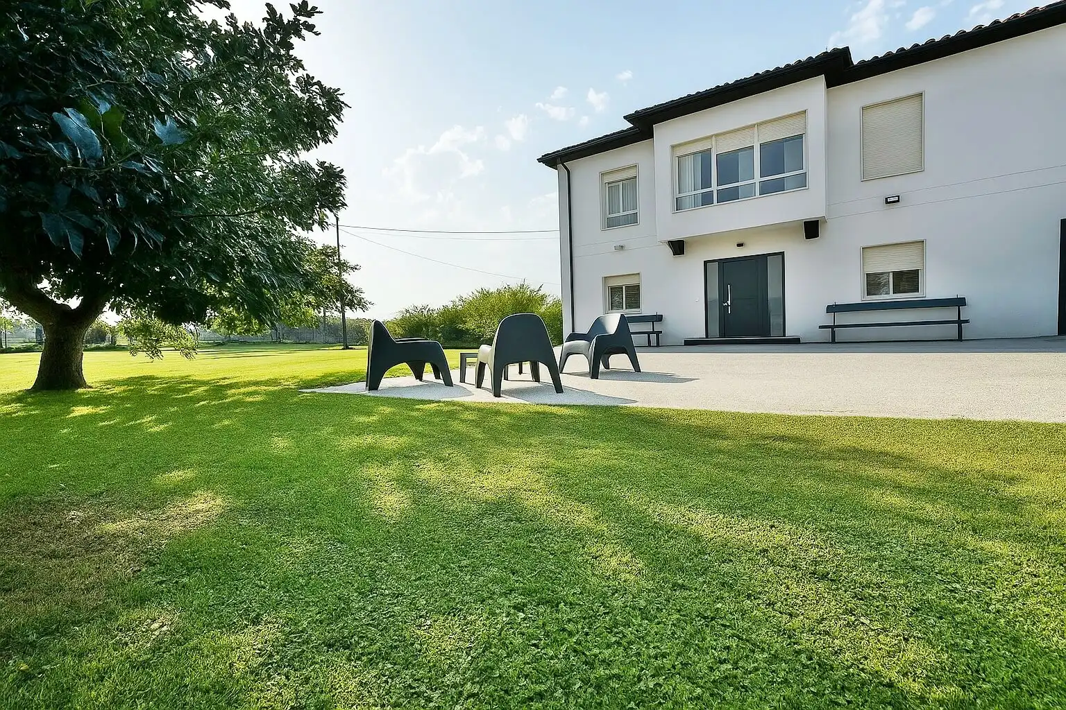 Terraza de Casa o chalet de alquiler en Polanco con Calefacción, Terraza y Trastero