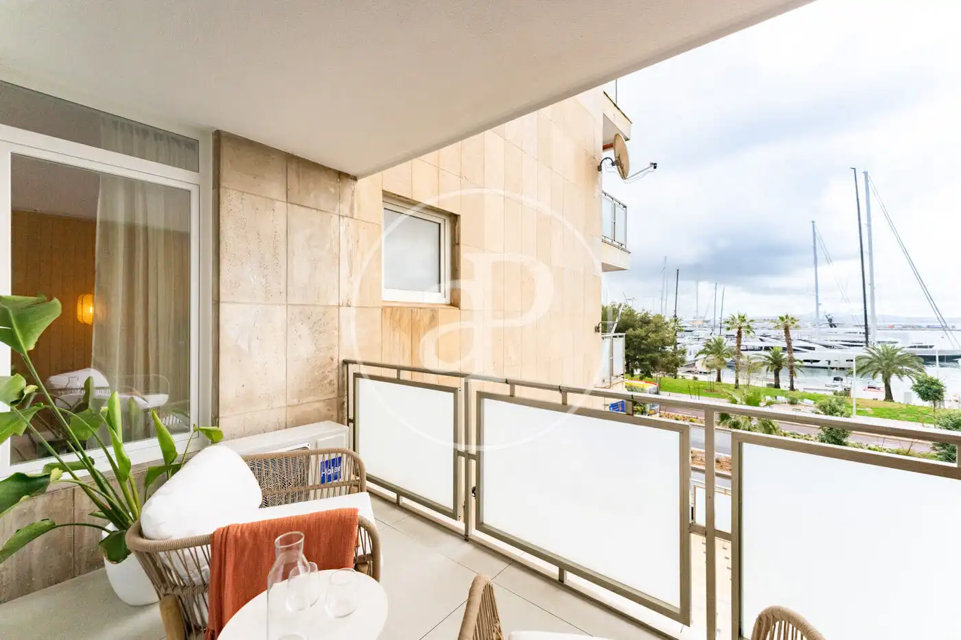 Terrasse von Wohnung zum Verkauf in  Palma de Mallorca mit Klimaanlage, Heizung und Terrasse