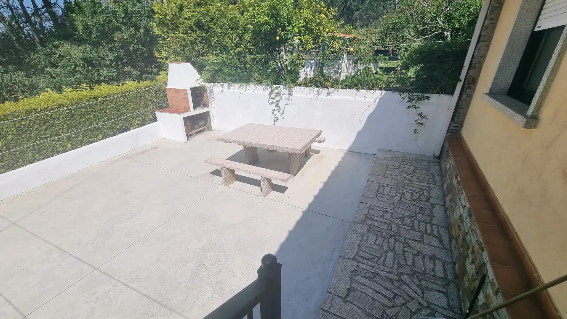Terrace of Detached homes for rent in Sanxenxo  with Private garden, Terrace and Furnished