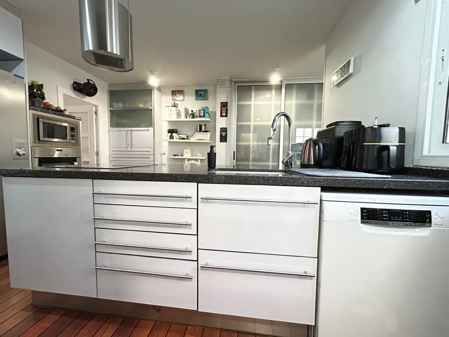 Küche von Maisonette zum Verkauf in Sant Boi de Llobregat mit Klimaanlage, Heizung und Parkett