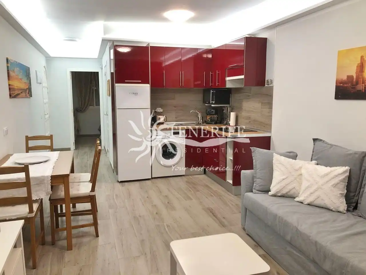 Kitchen of Ground floor for sale in Adeje  with Terrace and Furnished