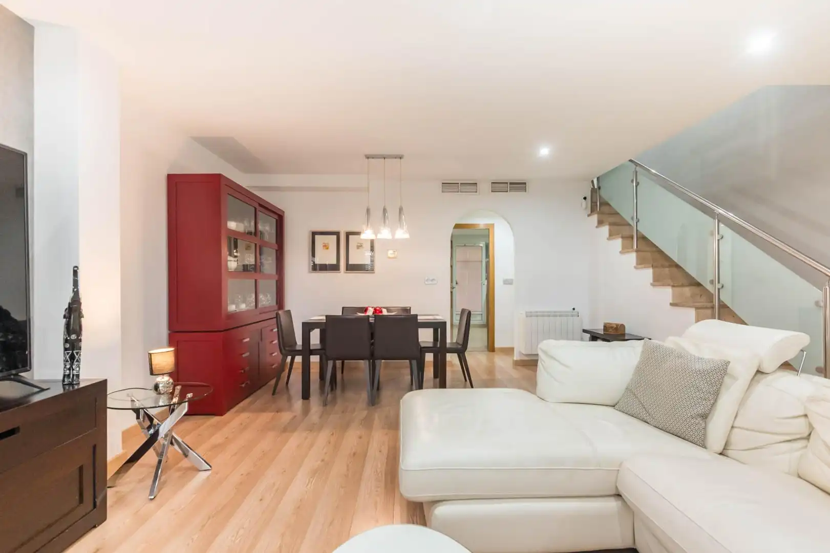 Wohnzimmer von Maisonette zum Verkauf in Villanueva del Río Segura mit Klimaanlage, Terrasse und Abstellraum