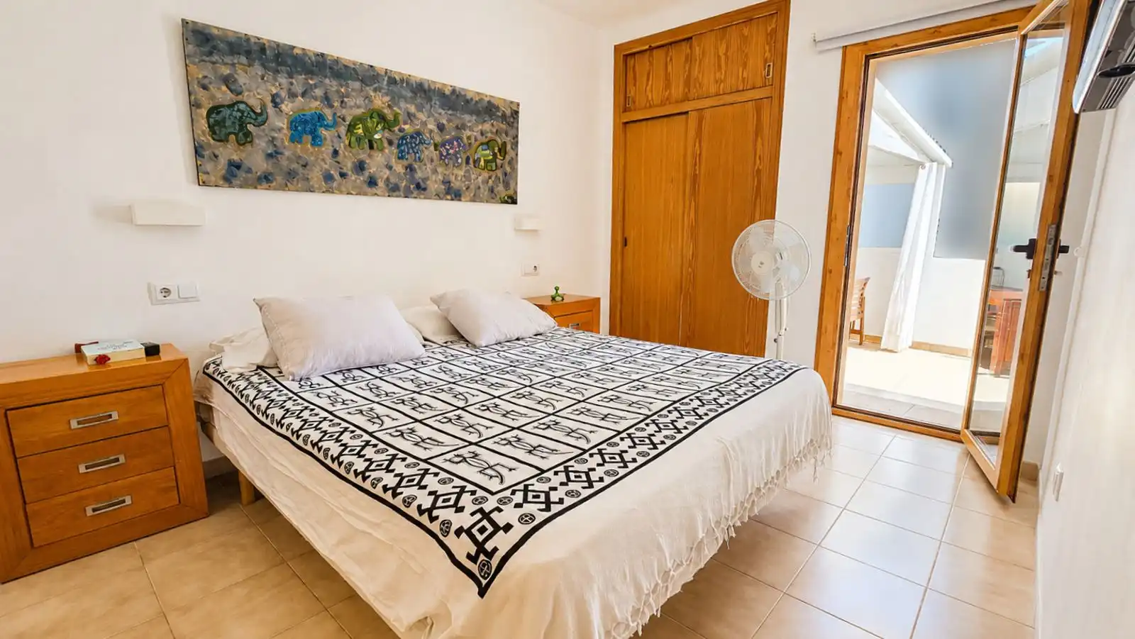 Bedroom of Apartments for sale in Alcúdia  with Air Conditioner, Heating and Terrace