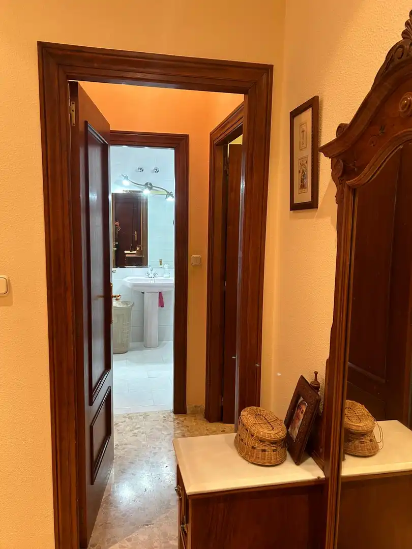 Badezimmer von Wohnung zum Verkauf in Almendralejo mit Klimaanlage, Terrasse und Möbliert