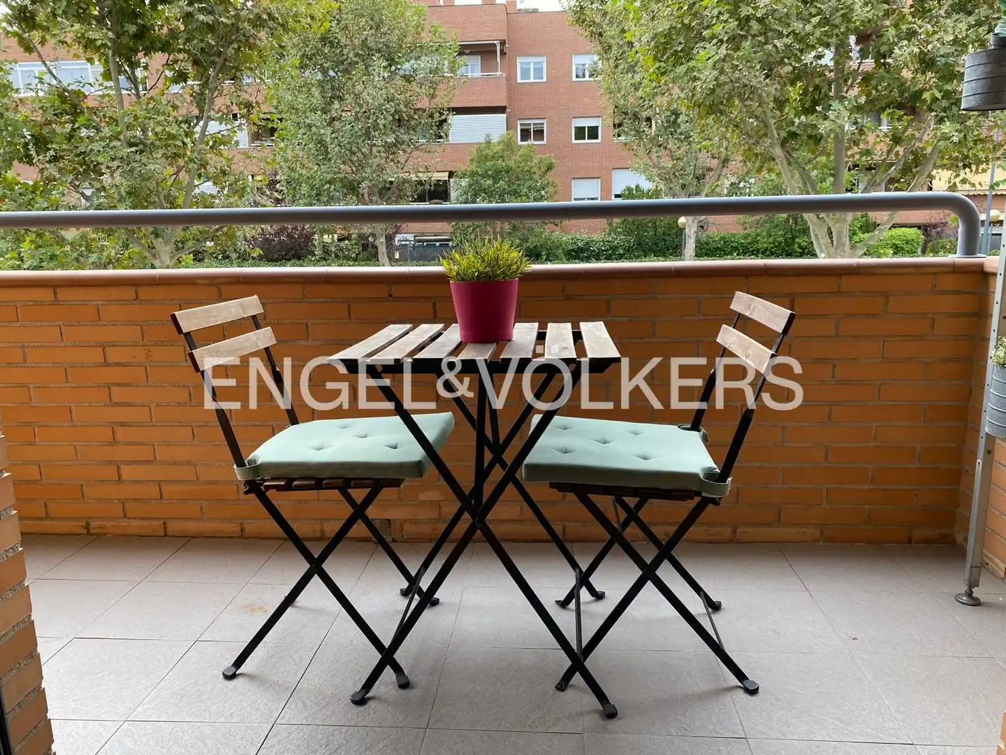 Terrasse von Wohnung zur Miete in Pozuelo de Alarcón mit Klimaanlage, Heizung und Privatgarten
