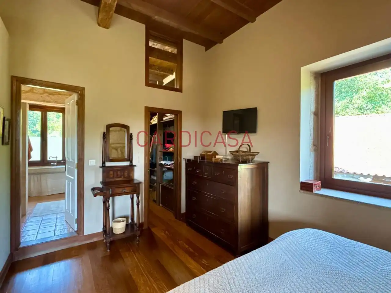 Dormitori de Casa o xalet en venda en Mondariz amb Calefacció, Jardí privat i Terrassa