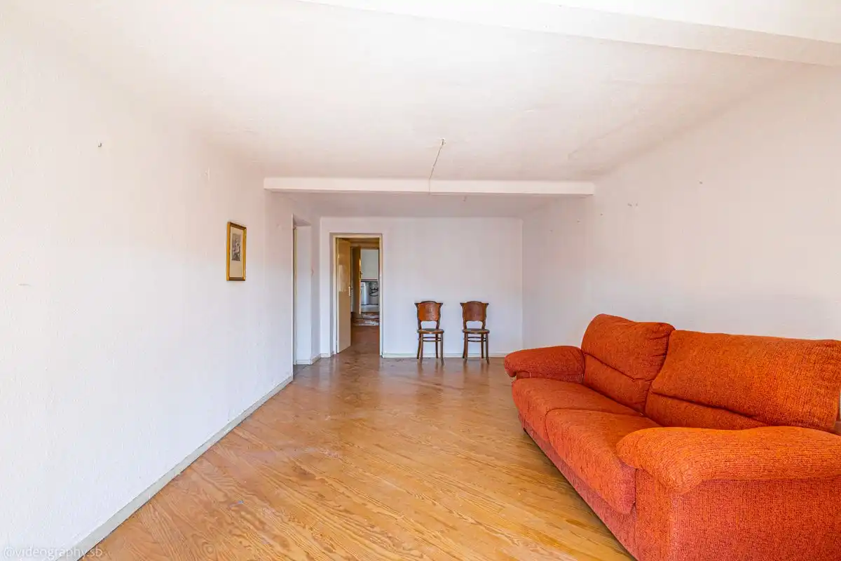 Sala d'estar de Finca rústica en venda en Cuéllar amb Calefacció, Terrassa i Traster