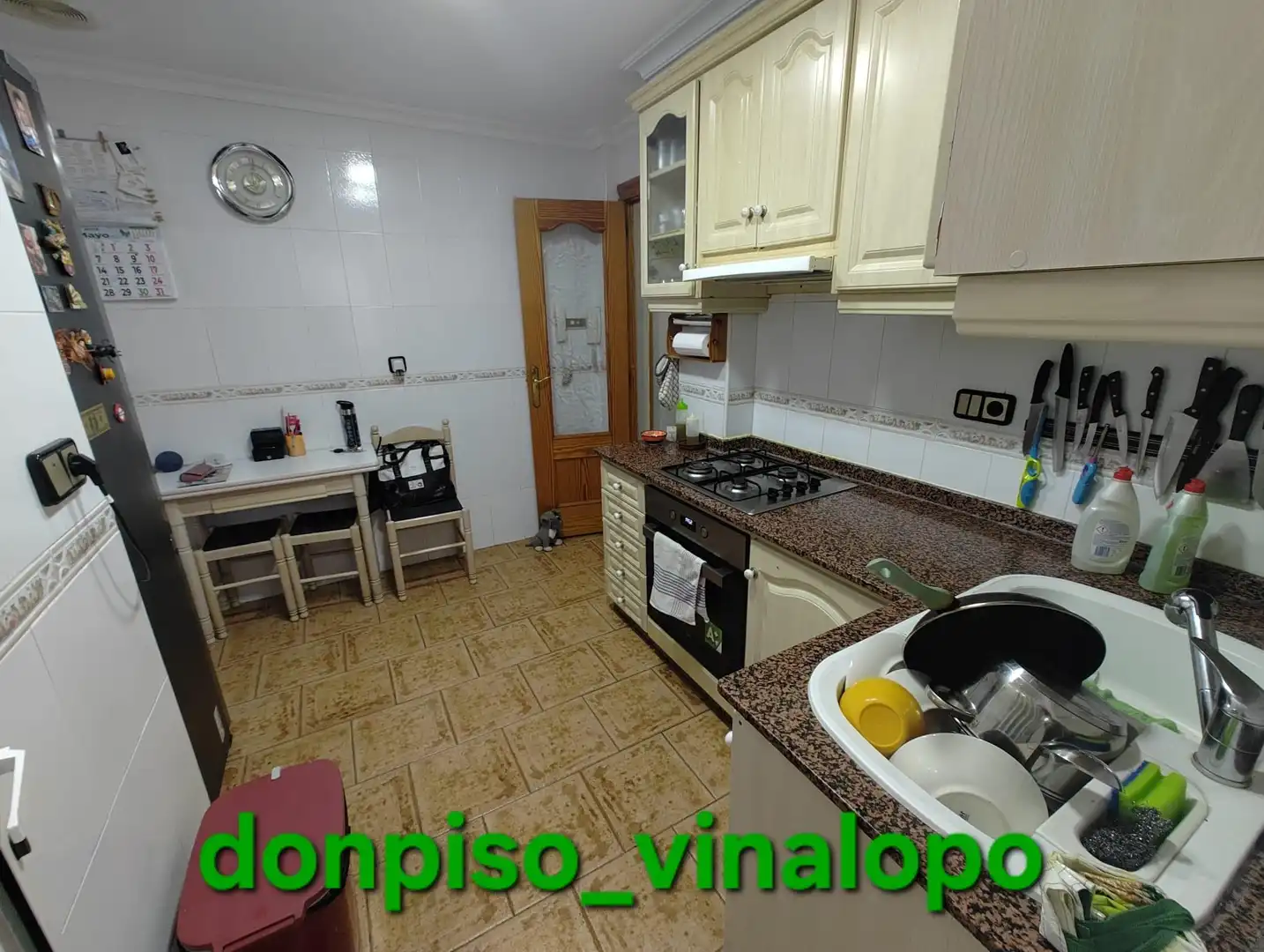 Cocina de Apartamento en venta en Petrer con Aire acondicionado, Calefacción y Balcón