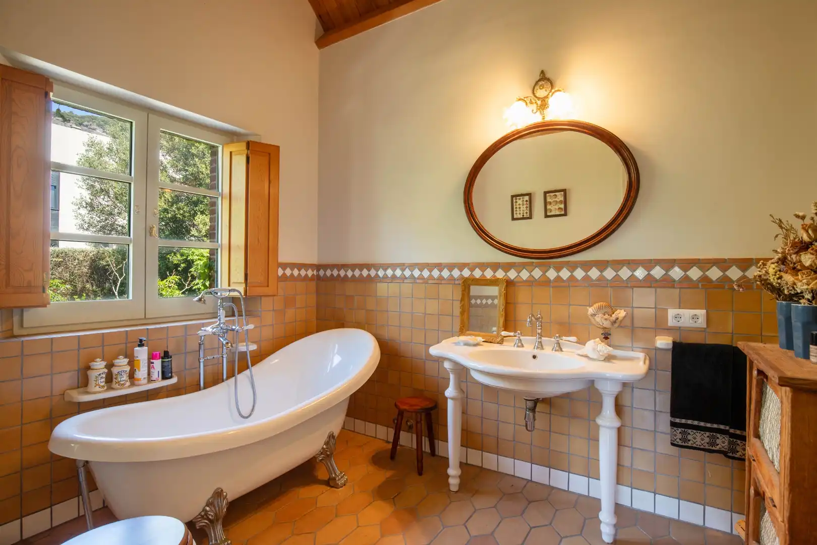 Badezimmer von Haus oder Chalet zum Verkauf in Matadepera mit Privatgarten und Schwimmbad