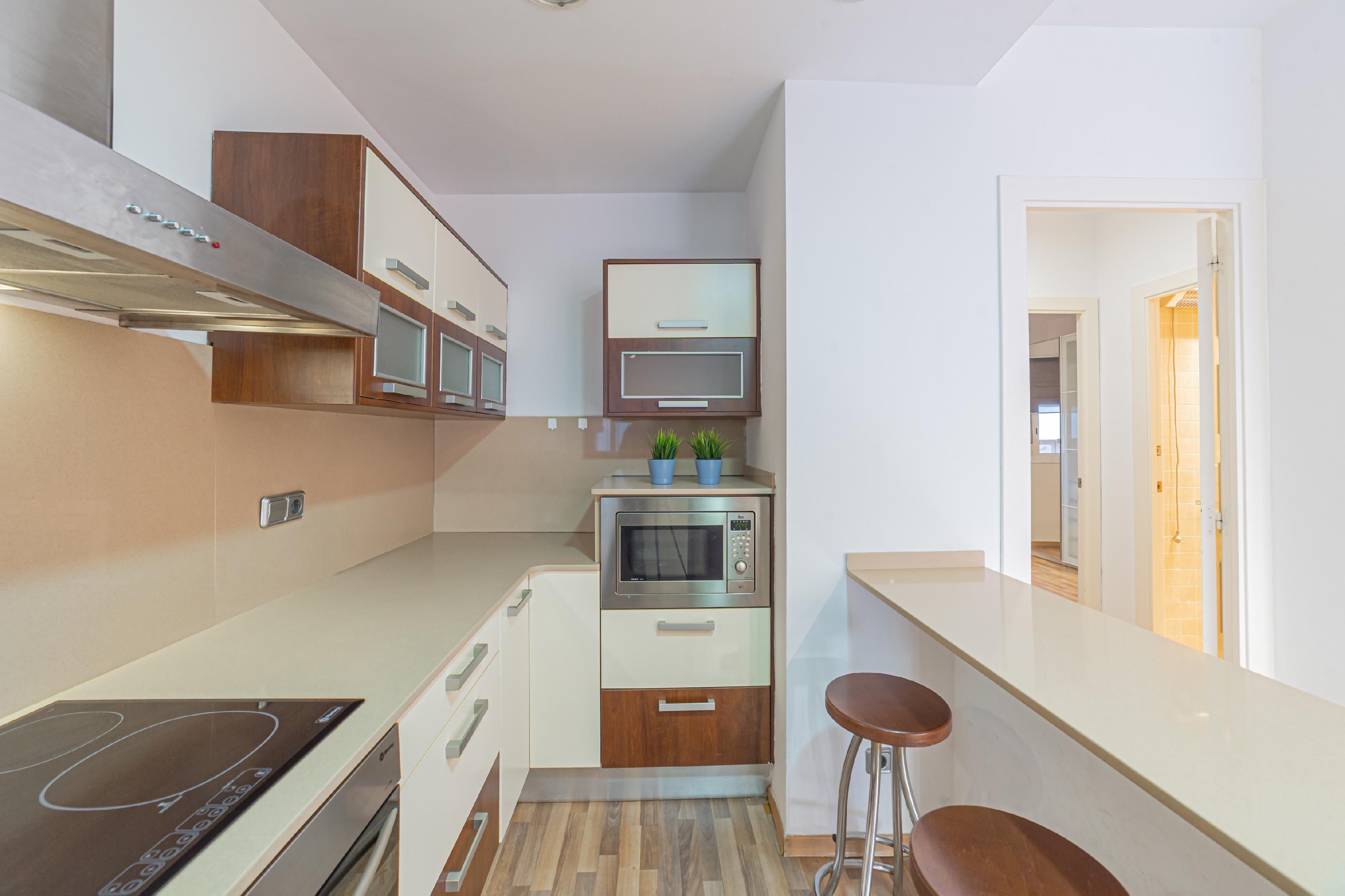 Cocina de Piso en venta en  Barcelona Capital con Aire acondicionado, Calefacción y Parquet