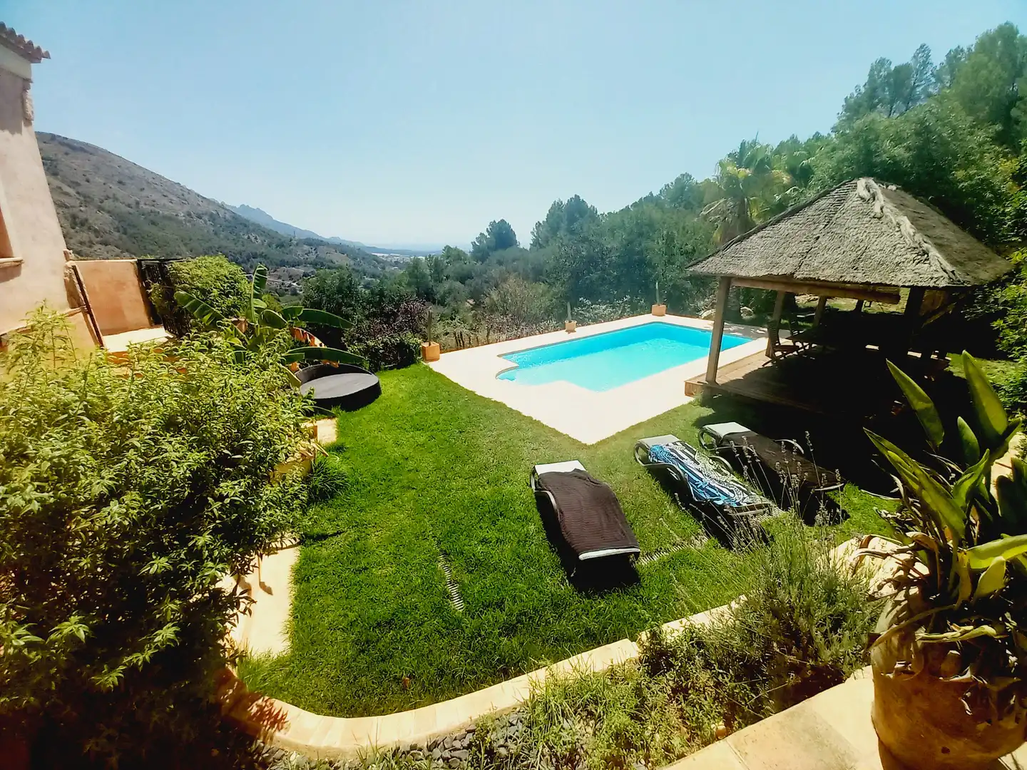 Garten von Haus oder Chalet zum Verkauf in El Castell de Guadalest mit Klimaanlage, Privatgarten und Terrasse