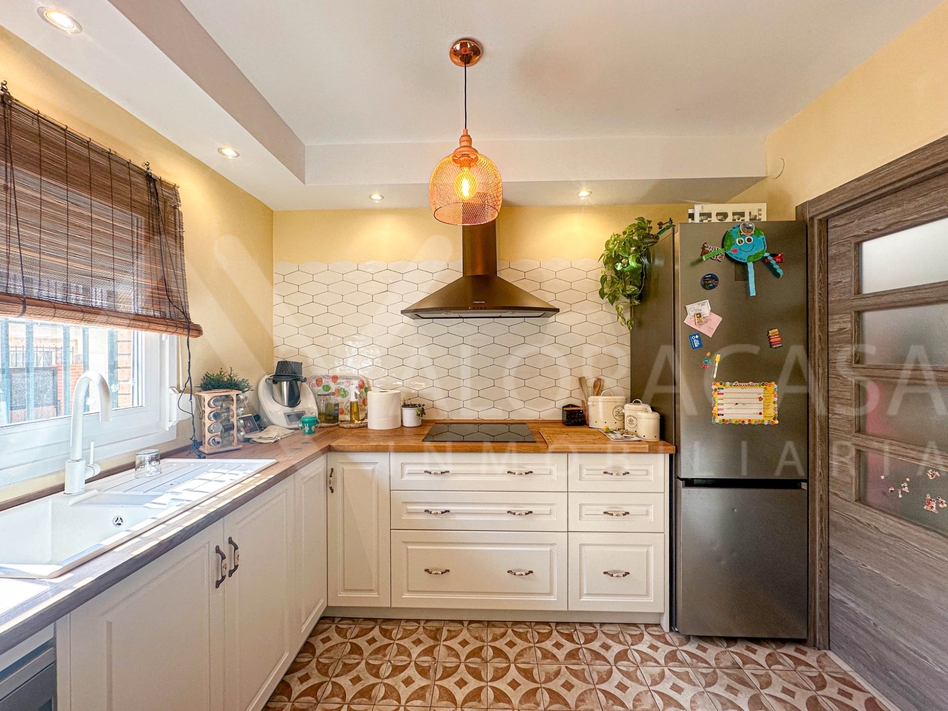 Cocina de Casa adosada de alquiler en Málaga Capital con Aire acondicionado, Terraza y Trastero