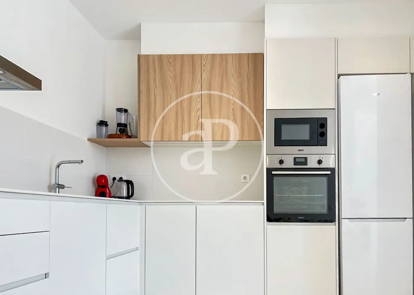 Kitchen of Houses for rent in Barcelona  with Air Conditioner, Heating and Terrace