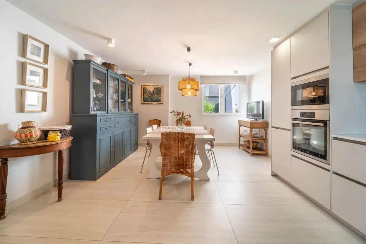 Kitchen of Apartments for sale in Benalmádena  with Air Conditioner, Private garden and Terrace