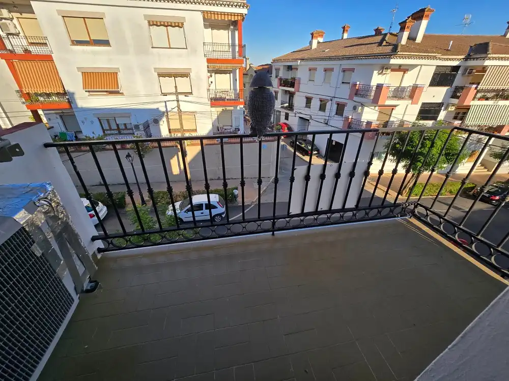 Terrasse von Wohnung zum Verkauf in Brozas mit Klimaanlage, Terrasse und Möbliert