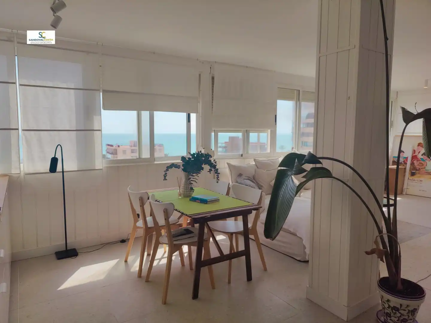 Esszimmer von Wohnung zur Miete in Alicante / Alacant mit Klimaanlage und Möbliert