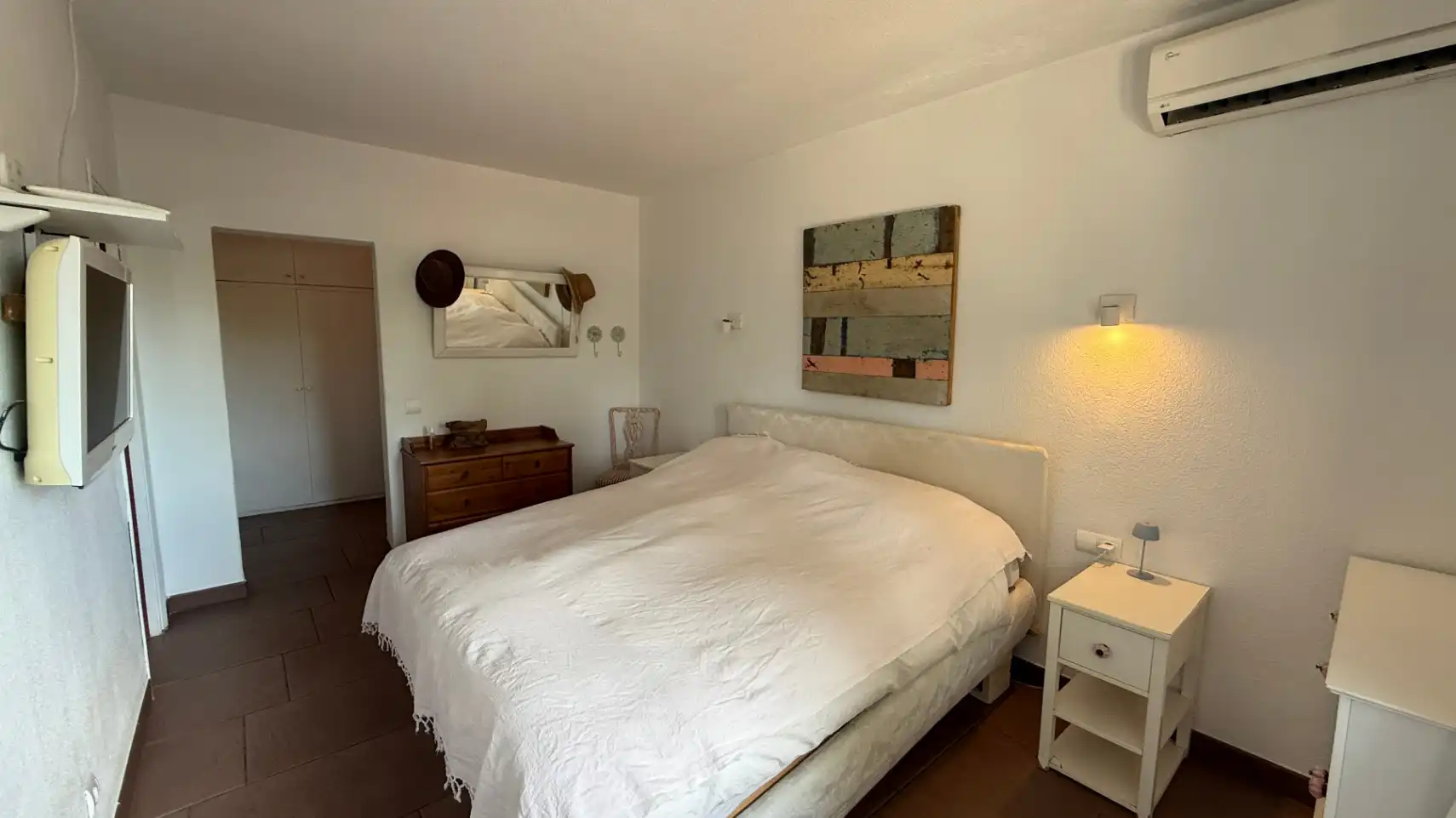 Bedroom of Houses for sale in Sant Antoni de Portmany  with Air Conditioner, Heating and Private garden