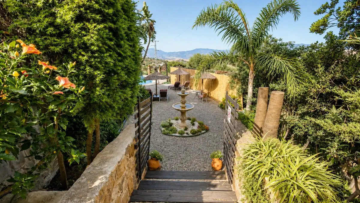 Terrassa de Finca rústica en venda en Cártama amb Aire condicionat, Jardí privat i Terrassa