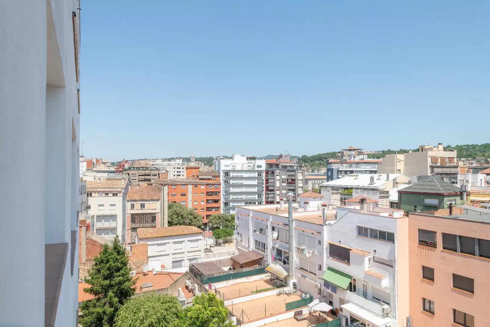 Vista exterior de Piso en venta en Girona con Aire acondicionado, Calefacción y Balcón