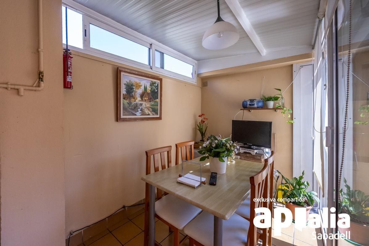 Dining room of Flat for sale in Sabadell  with Heating, Terrace and Balcony