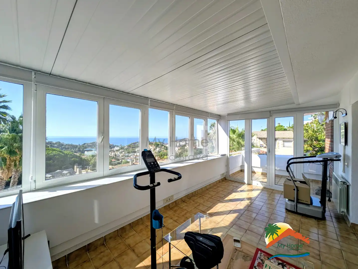 Terraza de Casa o chalet en venta en Lloret de Mar con Aire acondicionado, Calefacción y Jardín privado