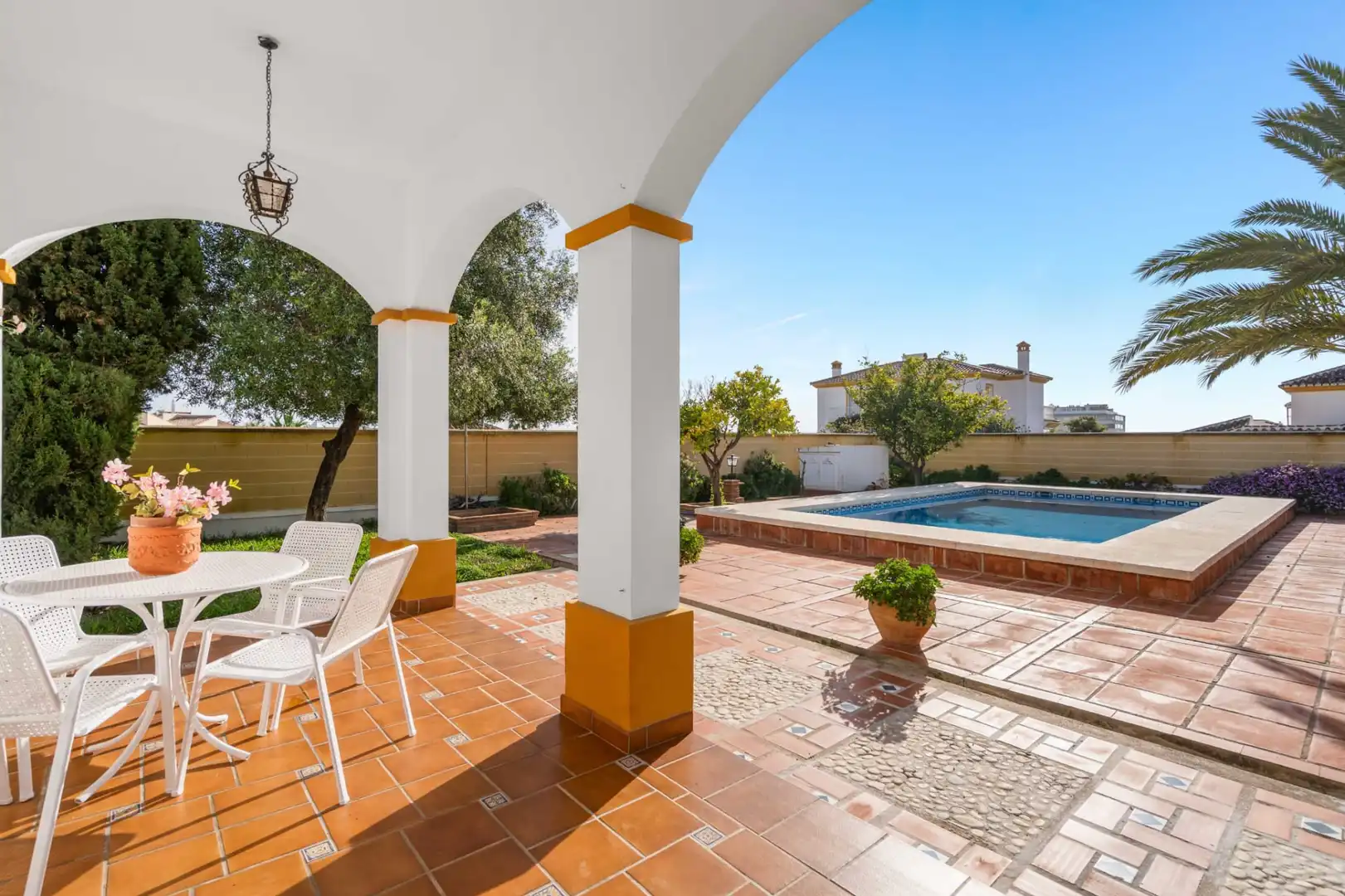 Jardí de Casa o xalet en venda en Benalmádena amb Aire condicionat, Terrassa i Traster