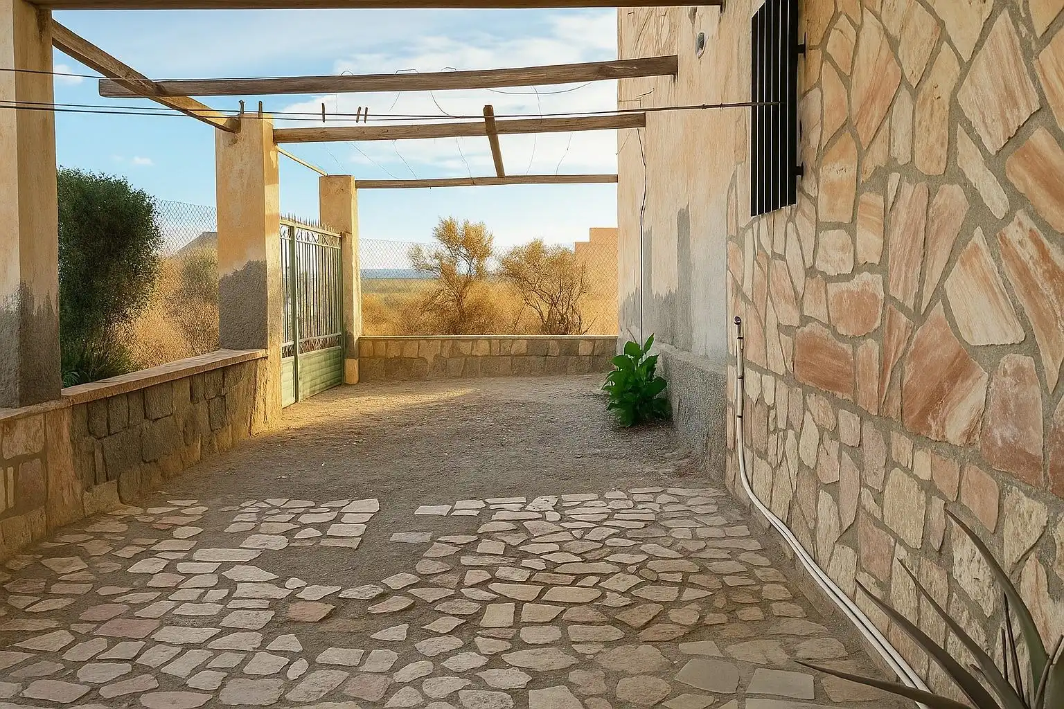Terrace of Country homes for sale in Pechina