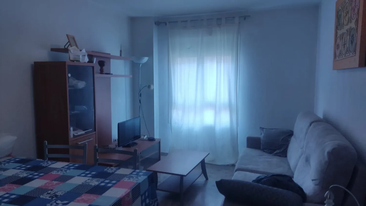 Living room of Flat to rent in Tomares  with Swimming Pool, Furnished and Oven