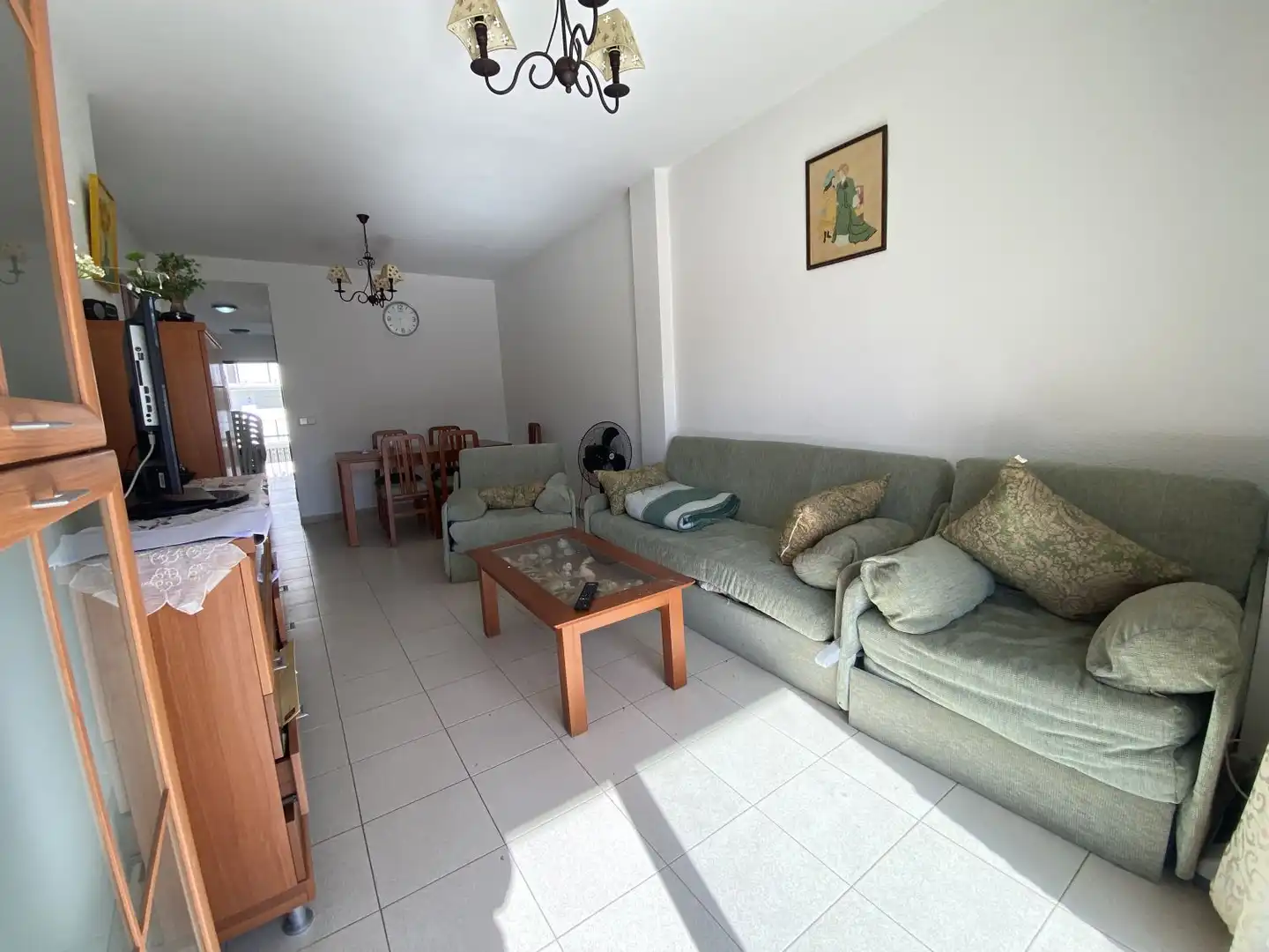 Living room of Apartments for rent in La Antilla  with Air Conditioner and Terrace