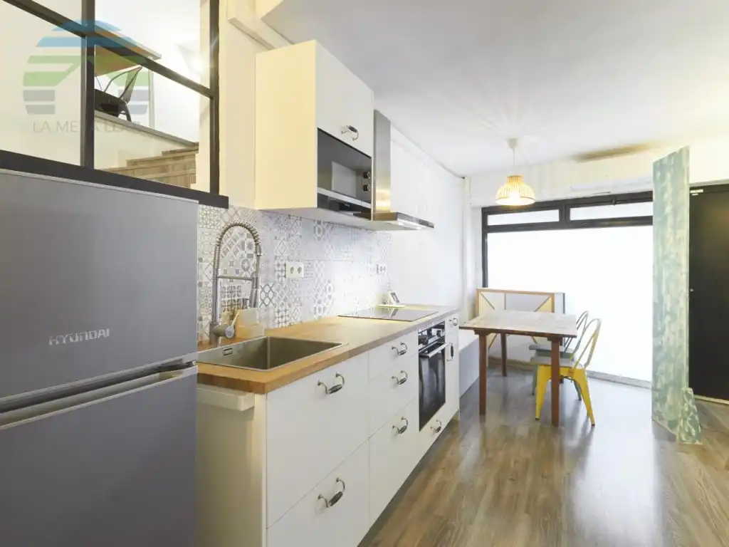 Cocina de Piso en venta en Barcelona con Aire acondicionado y Amueblado
