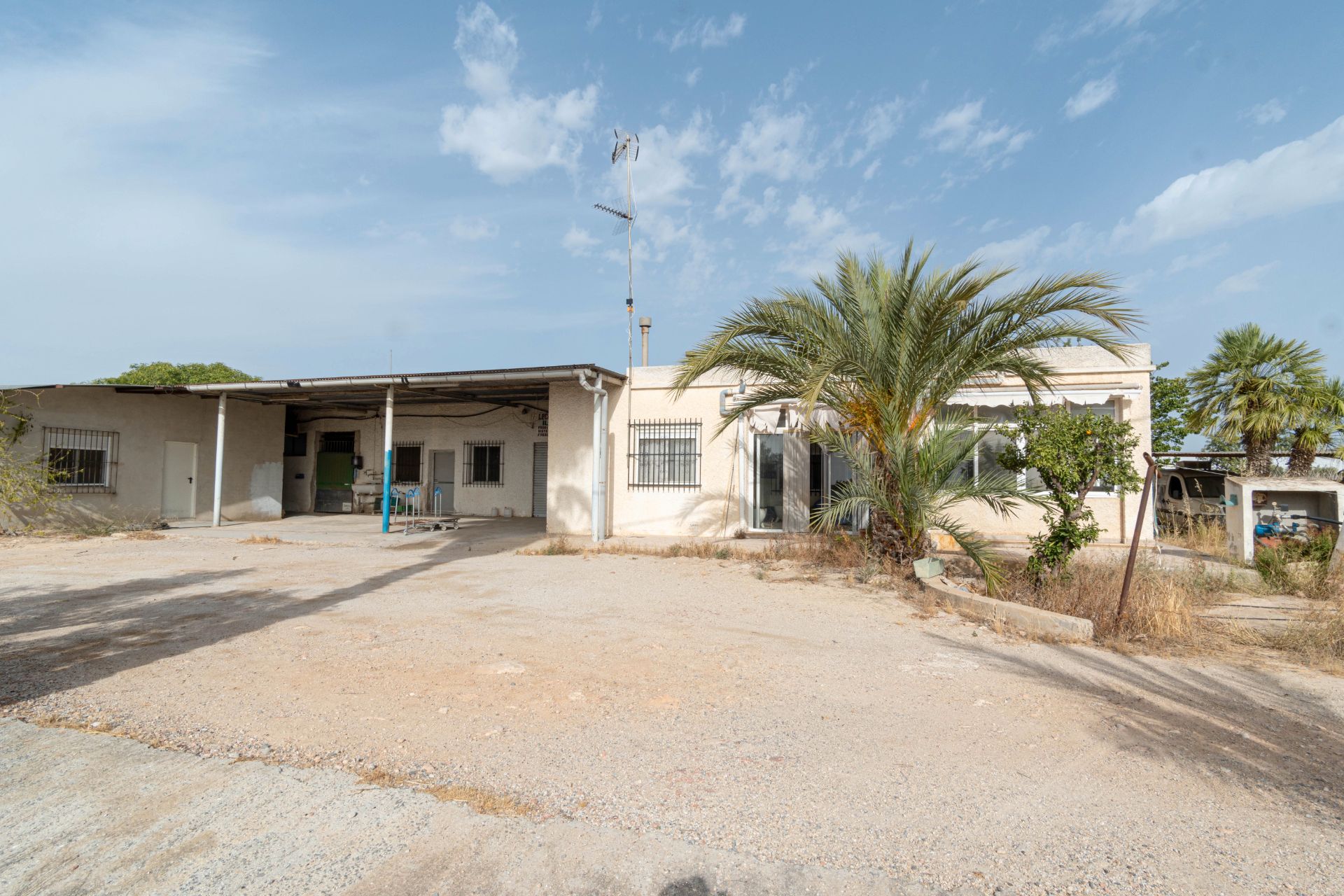 Vista exterior de Finca rústica en venda en Elche / Elx amb Calefacció, Terrassa i Moblat