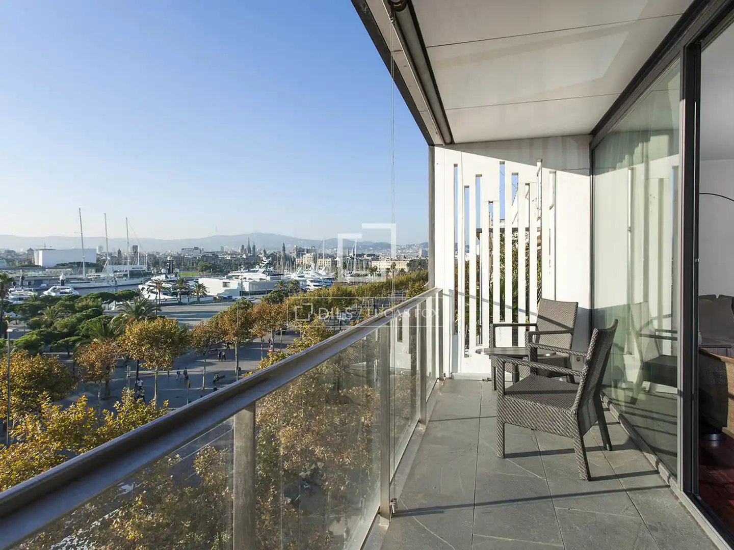 Exterior view of Attic for sale in Barcelona  with Air Conditioner, Parquet flooring and Terrace