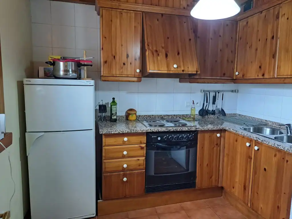 Küche von Haus oder Chalet zur Miete in Osséja mit Heizung, Privatgarten und Möbliert