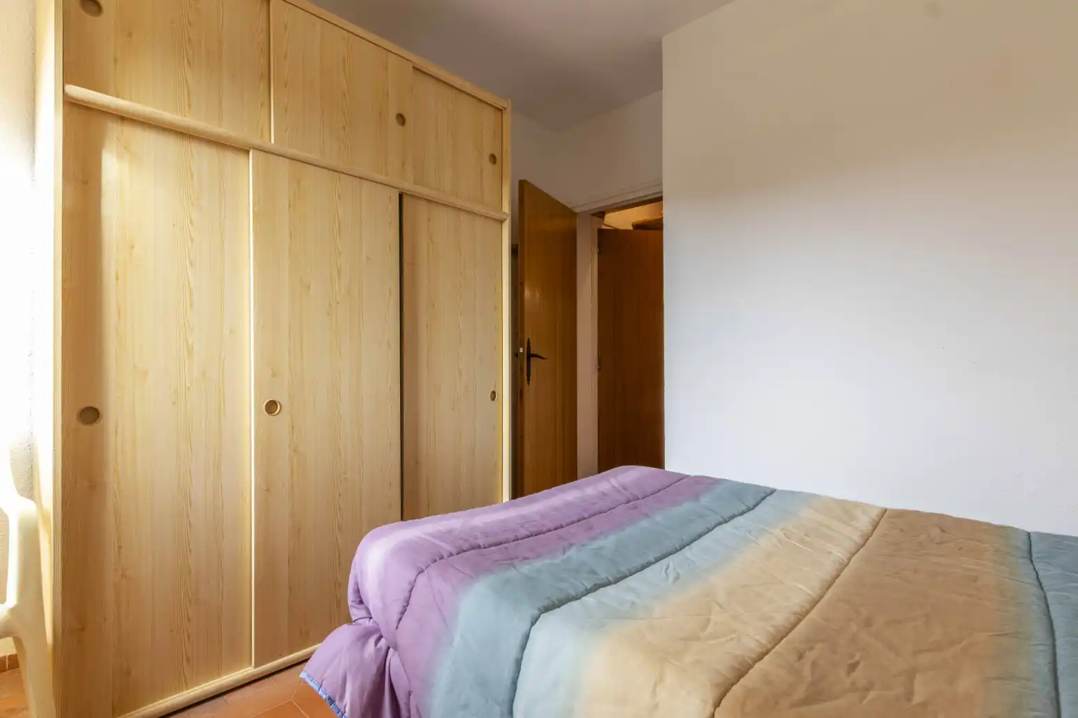 Bedroom of Flat for sale in Alcalá de la Selva  with Heating, Terrace and Storage room