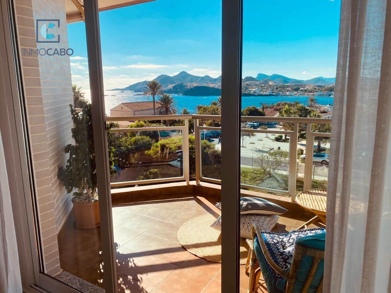 Schlafzimmer von Dachboden zum Verkauf in Cartagena mit Klimaanlage, Terrasse und Abstellraum