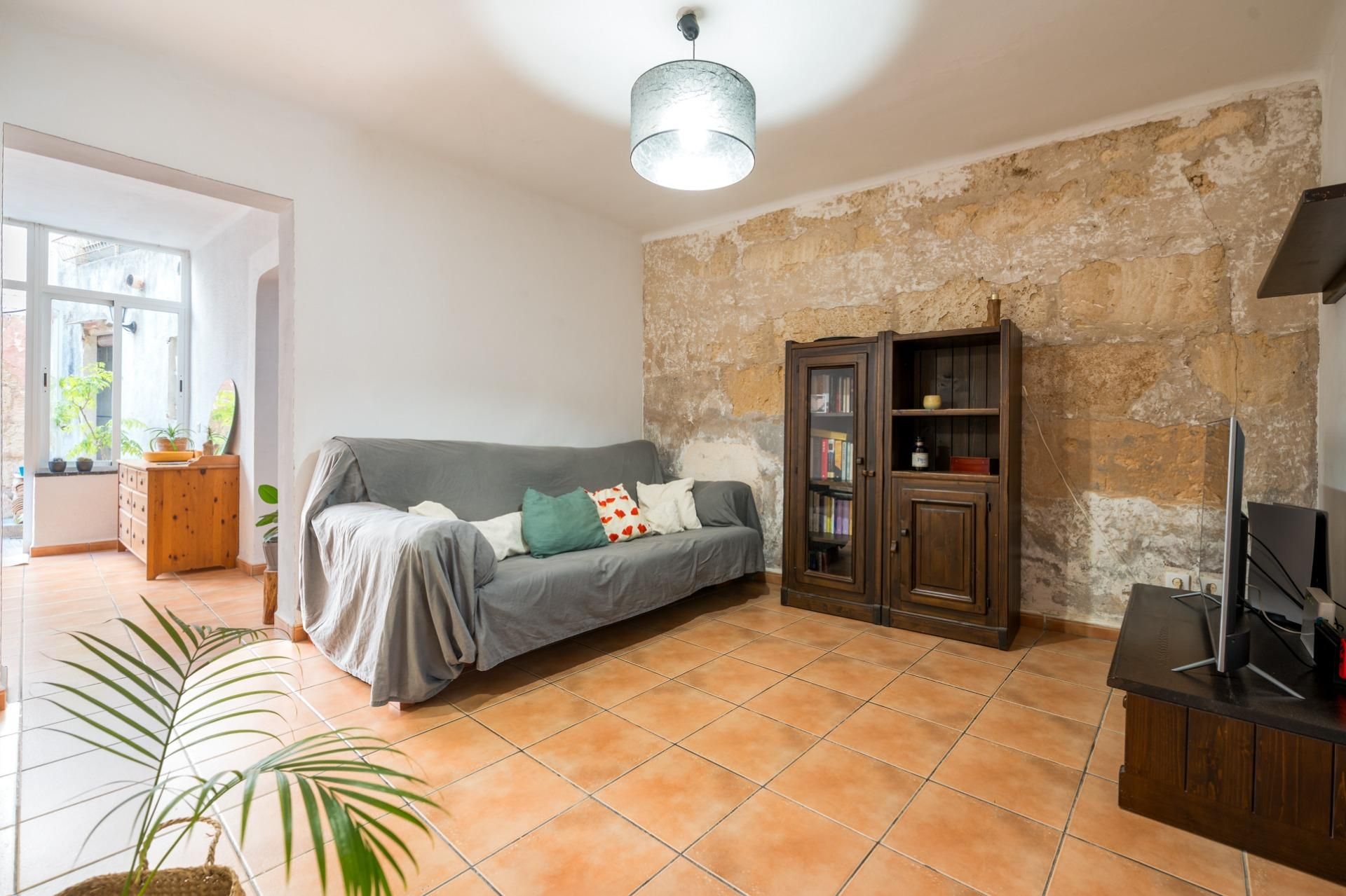 Sala de estar de Planta baja en venta en  Palma de Mallorca con Terraza y Trastero