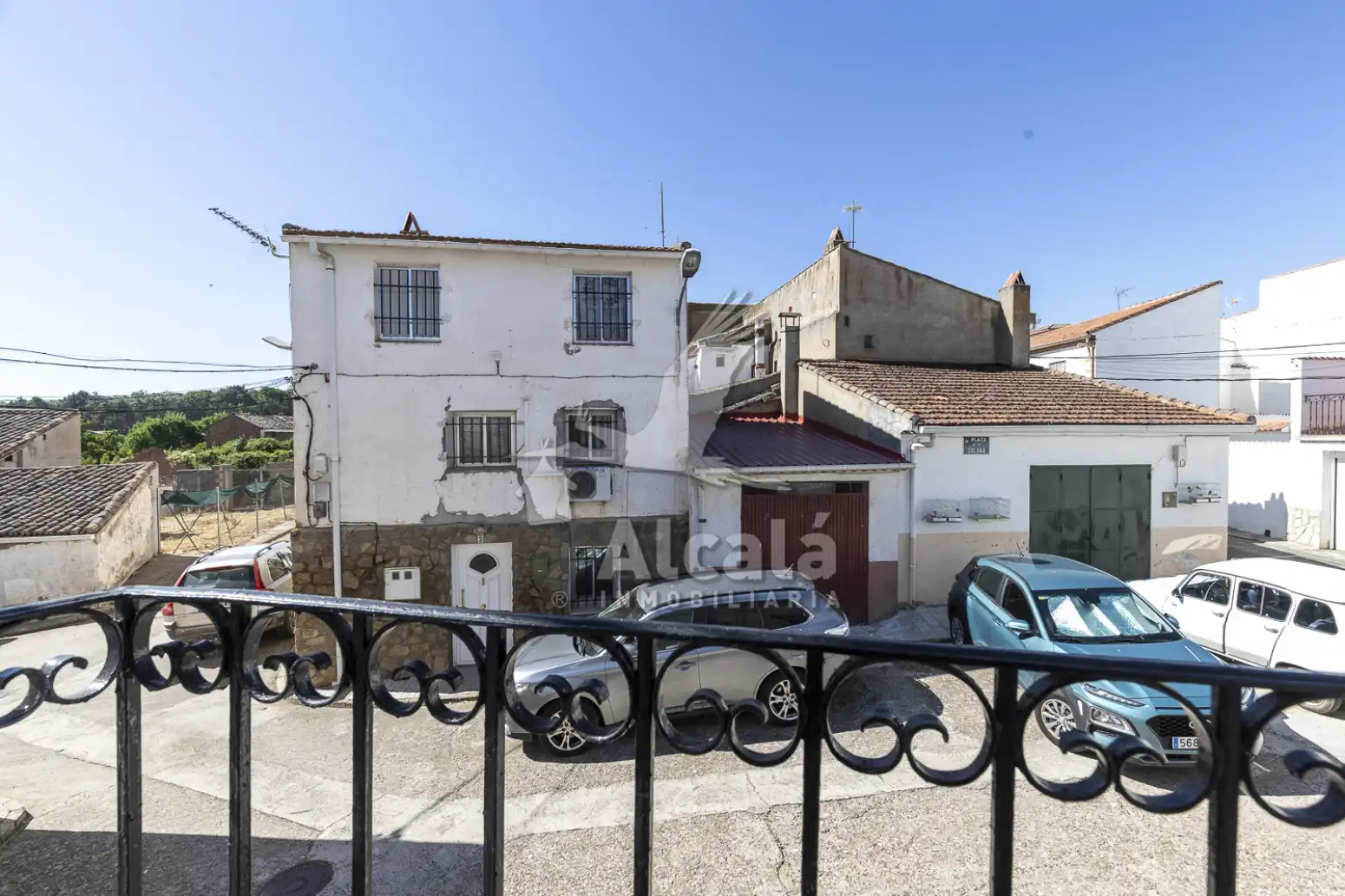 Vista exterior de Casa o xalet en venda en Espinosa de Henares amb Terrassa