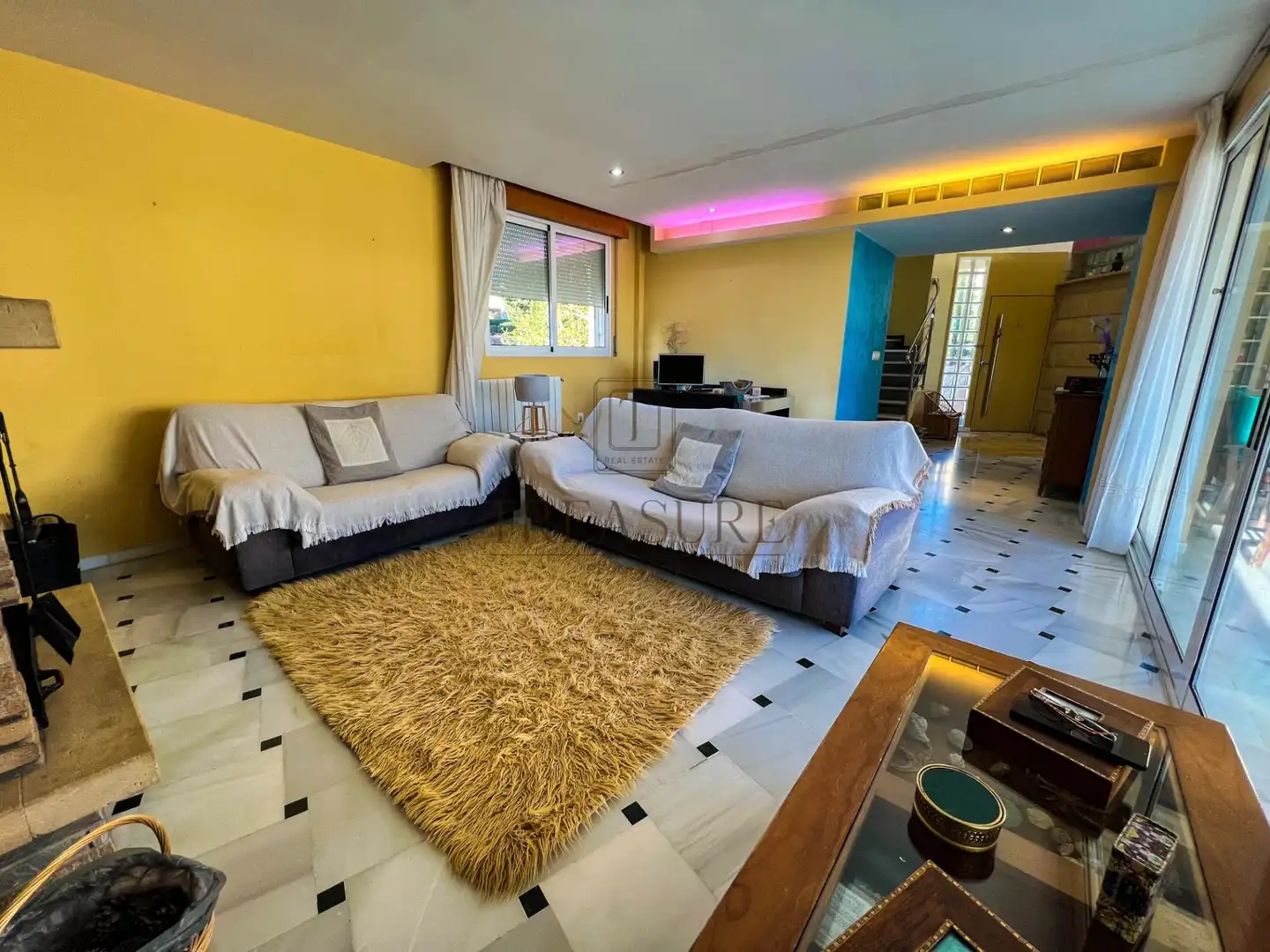 Sala de estar de Casa o chalet en venta en Cartagena con Aire acondicionado, Jardín privado y Terraza