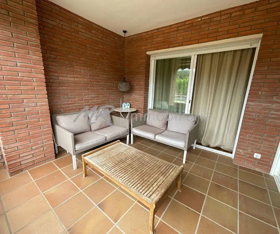Terrasse von Dachboden zum Verkauf in Vallromanes mit Heizung, Terrasse und Abstellraum