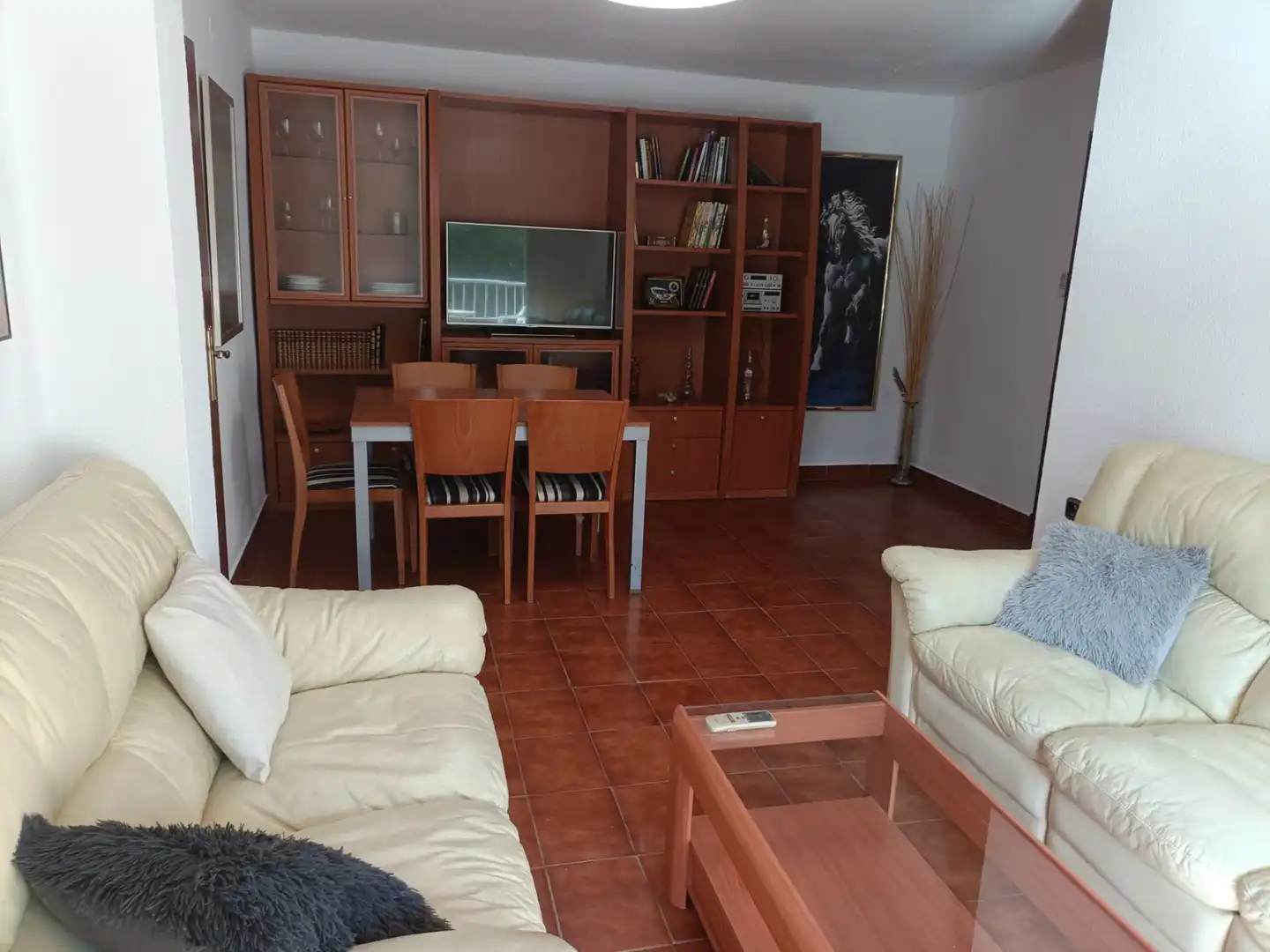 Sala d'estar de Pis de lloguer en Granada amb Aire condicionat, Calefacció i Moblat